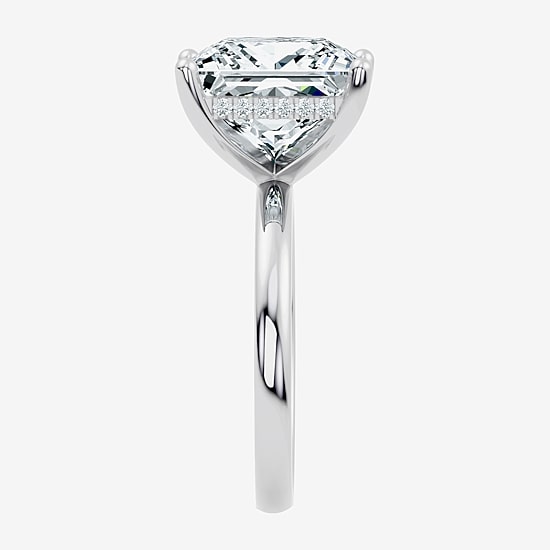 Signature By Modern Bride (F / Vs2) Womens 8 1/10 Ct. T.W. Lab Grown White Diamond 14K Gold Engagement Ring