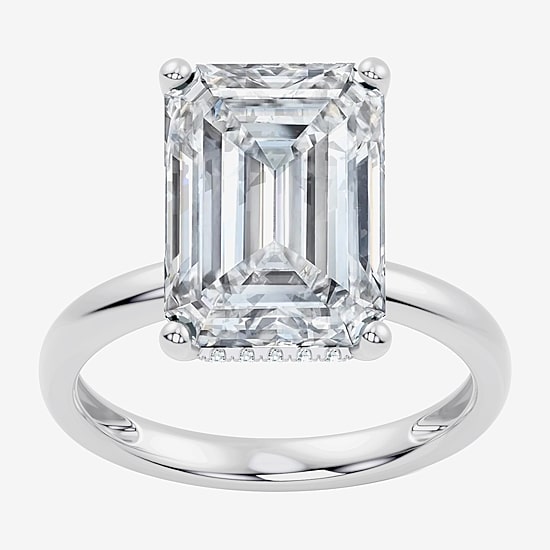 Signature By Modern Bride (F / Vs2) Womens 8 1/10 Ct. T.W. Lab Grown White Diamond 14K Gold Engagement Ring