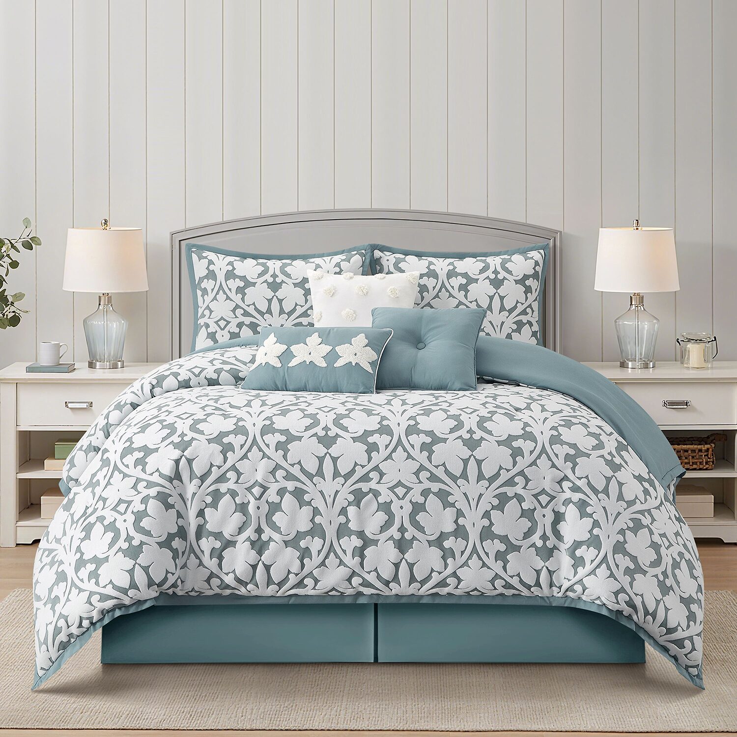 Stratford Park Beatrix 7-pc. Floral Lightweight Comforter Set