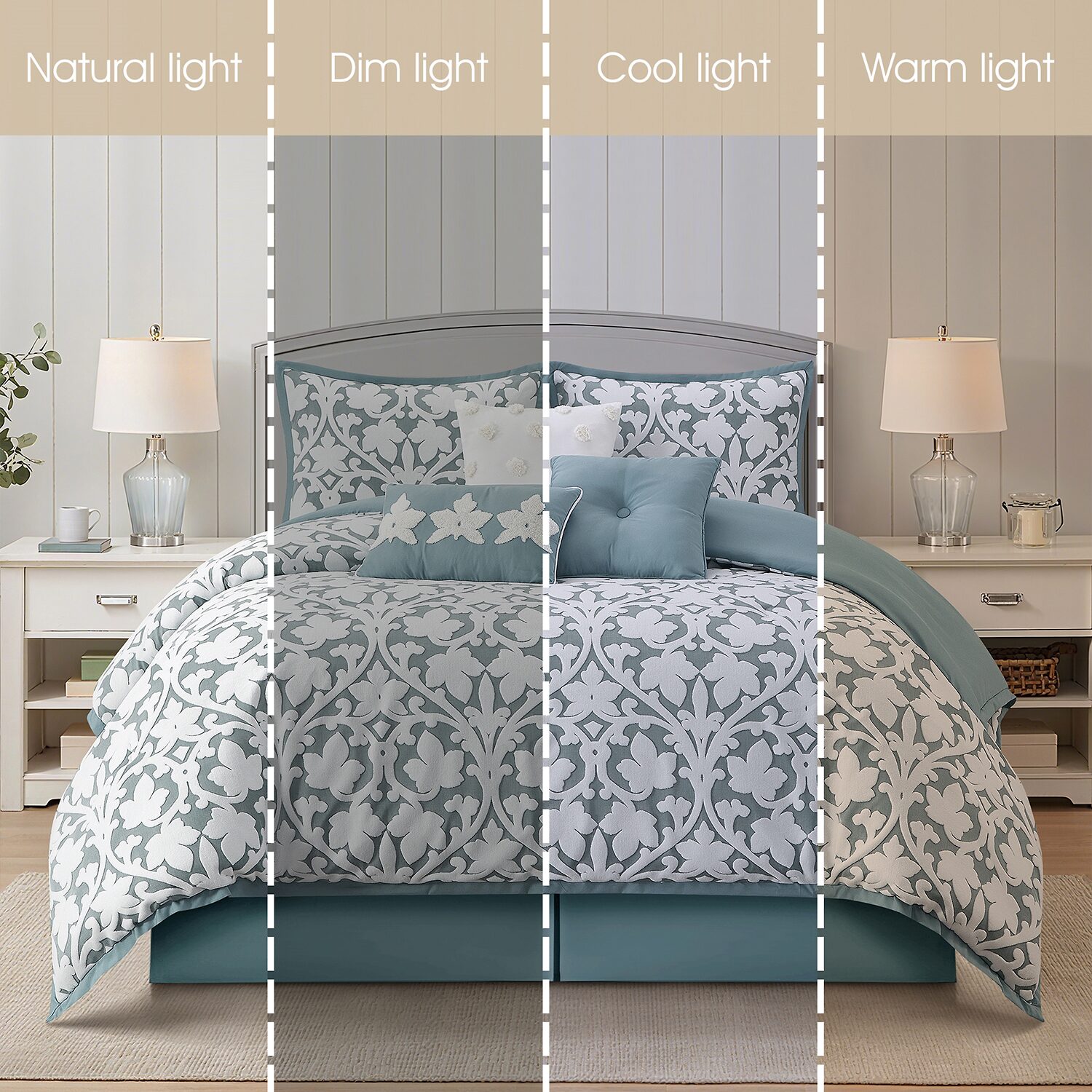 Stratford Park Beatrix 7-pc. Floral Lightweight Comforter Set