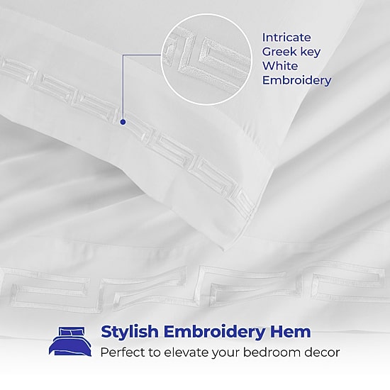 SUPERIOR® Harrison Smooth Sateen Weave 320tc Sheet Set