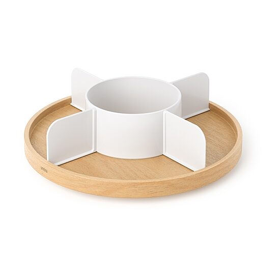 Umbra Bellwood Wood Lazy Susan