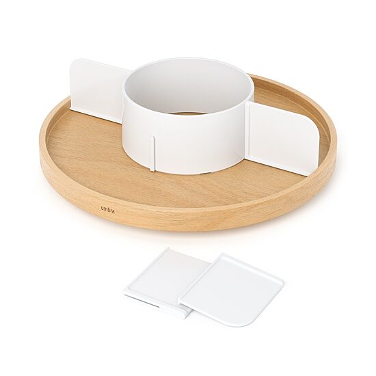Umbra Bellwood Wood Lazy Susan
