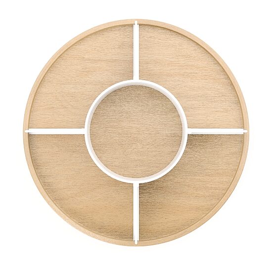 Umbra Bellwood Wood Lazy Susan