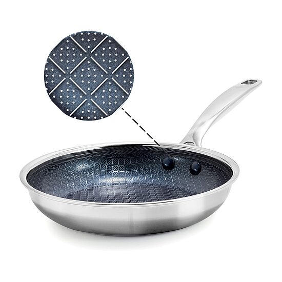 Blue Diamond Bond Stainless Steel 8" Fry Pan