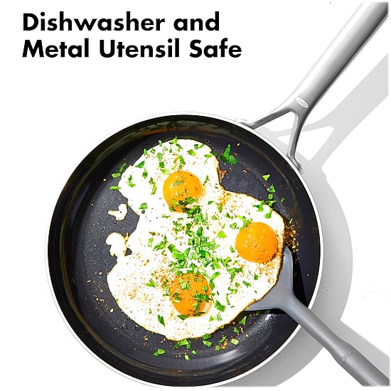 OXO Mira 3-Ply Stainless Steel 12" Frying Pan