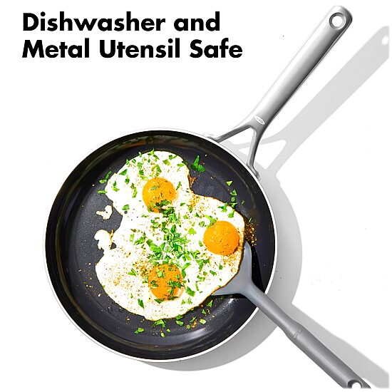 OXO Mira 3-Ply Stainless Steel 2-pc. Frying Pan
