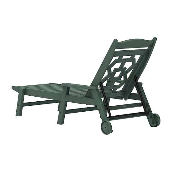 Martha Stewart by POLYWOOD® Chinoiserie Chaise Lounge