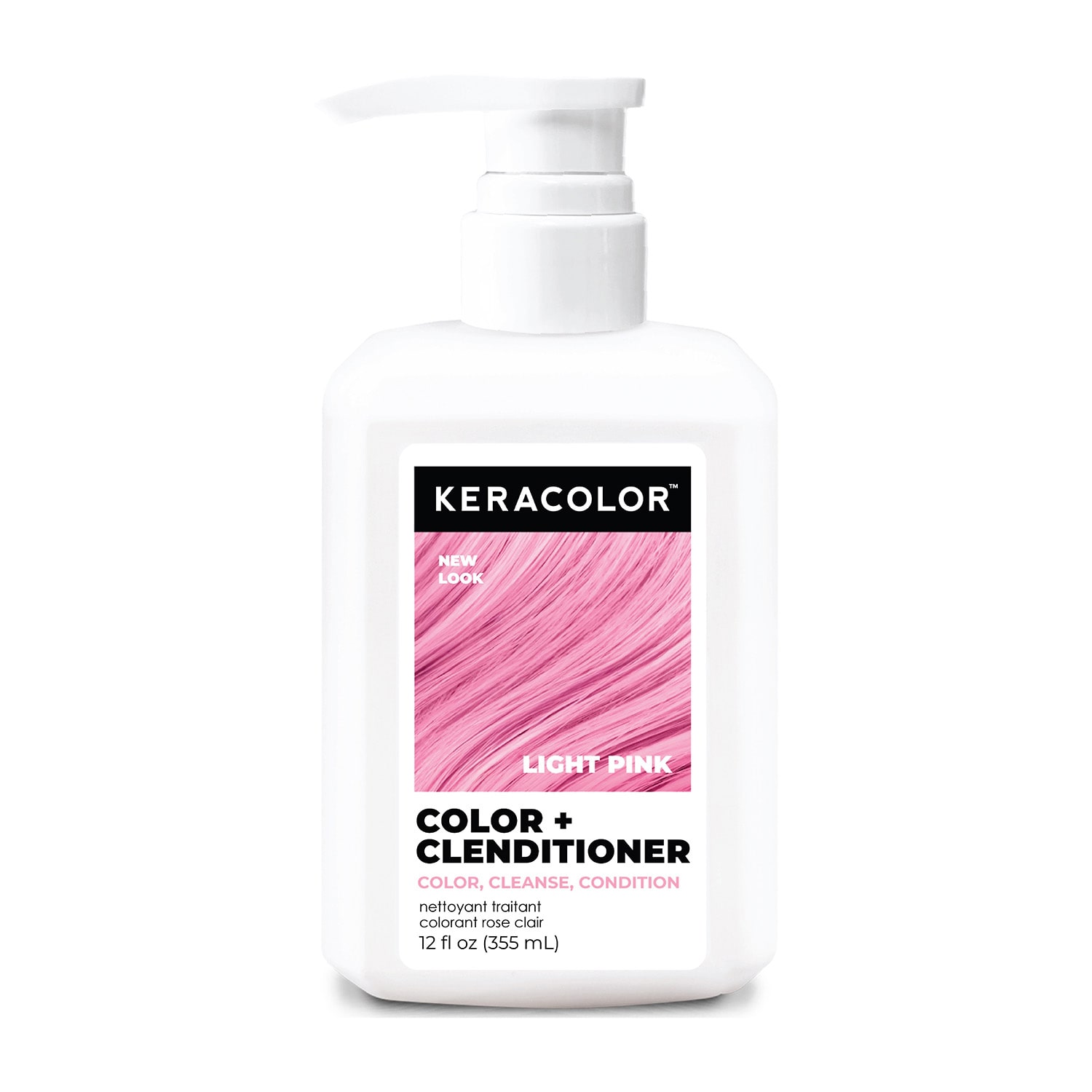 Keracolor Clenditioner Light Pink - 12.0 Oz.