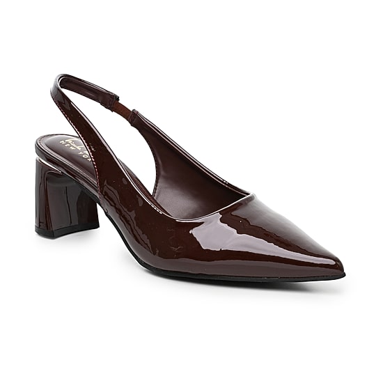 Nicole Miller Kelty Womens Pointed Closed Toe Block Heel Pumps