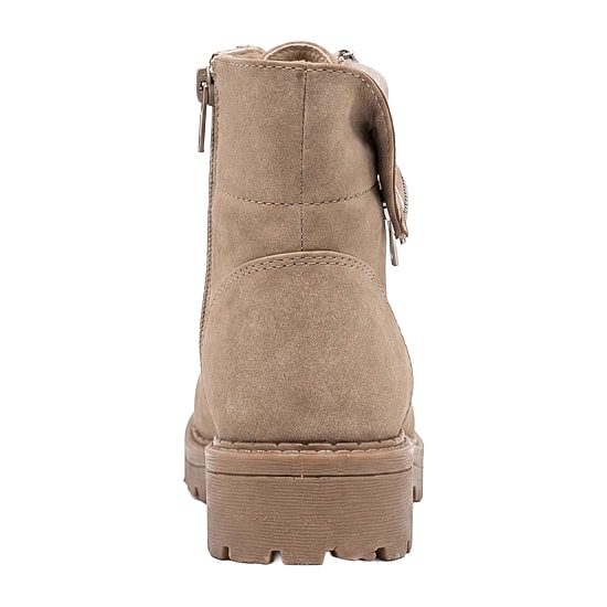 Pop Womens Sidney Flat Heel Booties