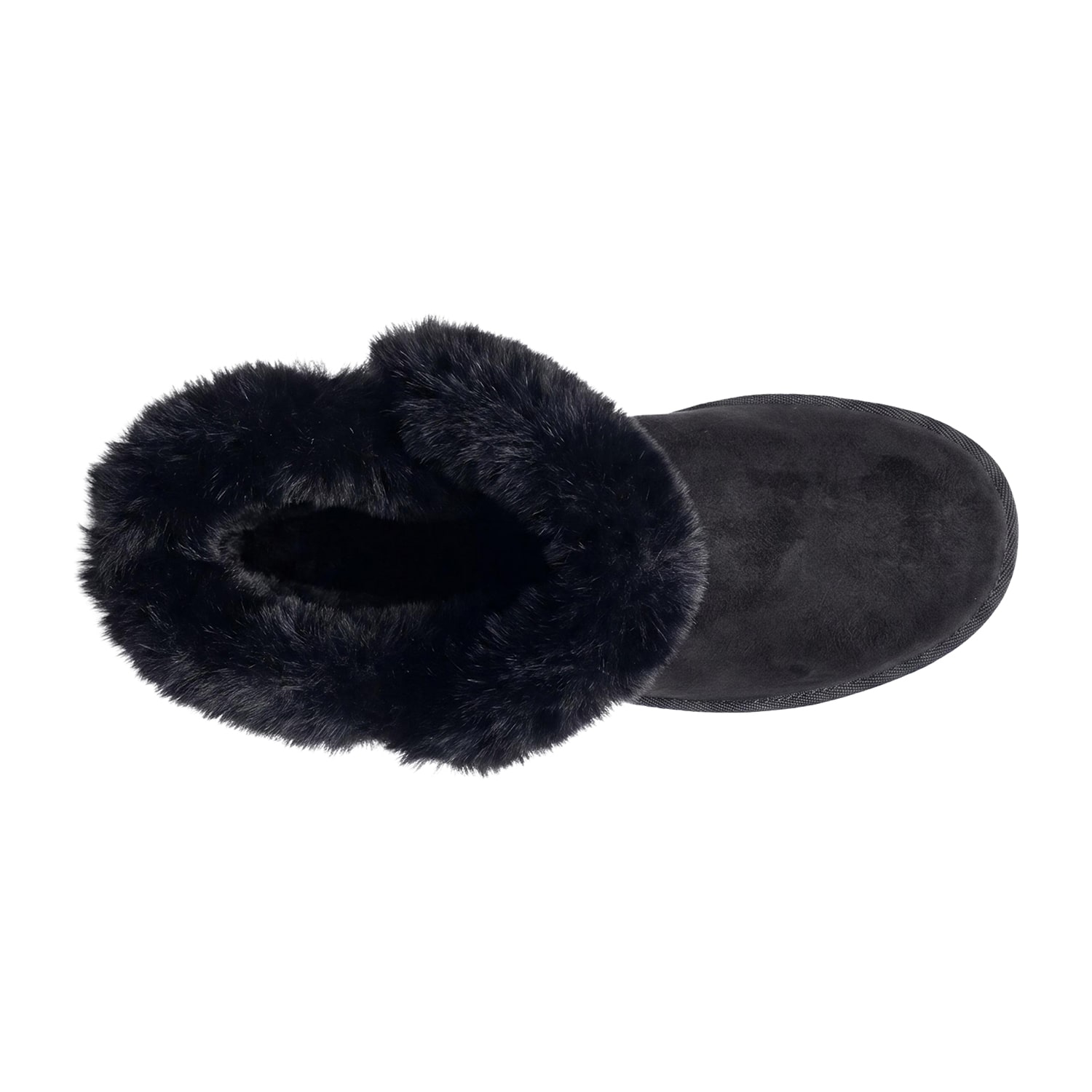 Pop Womens Henly Faux Fur Lined Flat Heel Winter Boots