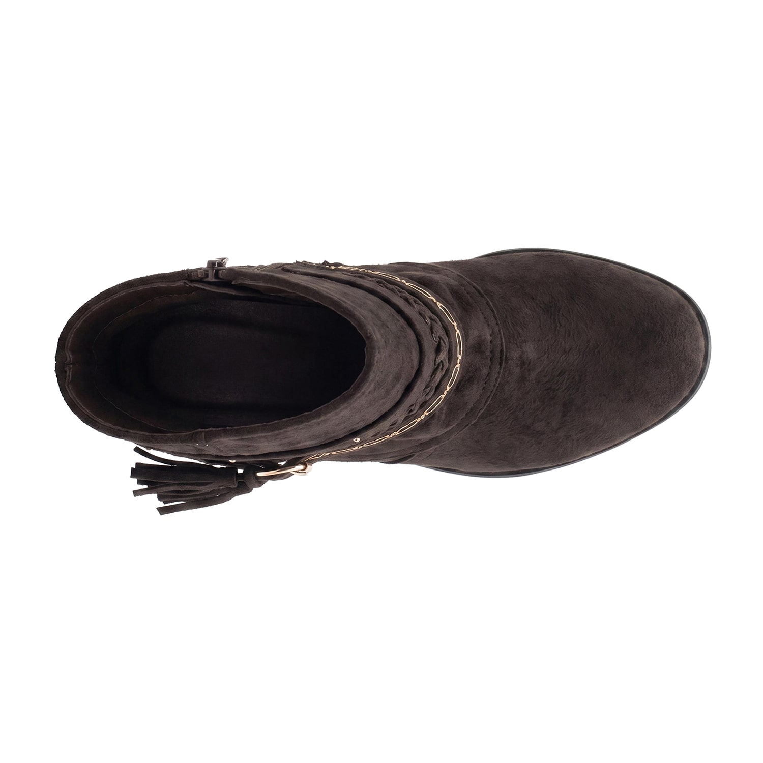 Pop Womens Kavia Block Heel Booties