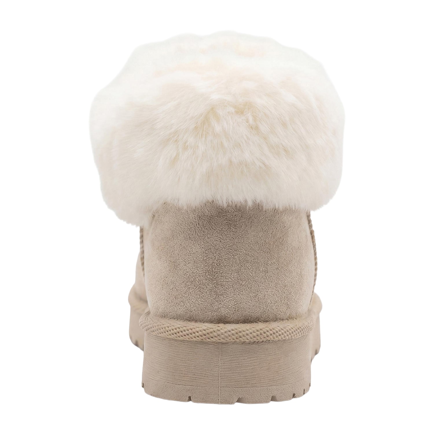 Pop Womens Montclair Faux Fur Lined Flat Heel Winter Boots