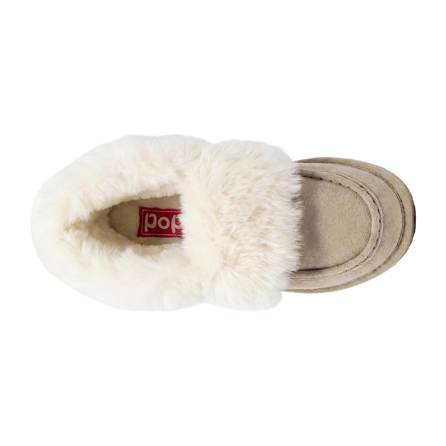 Pop Womens Montclair Faux Fur Lined Flat Heel Winter Boots