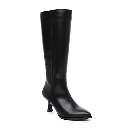 Nicole Miller Womens Ticon Stiletto Heel Dress Boots