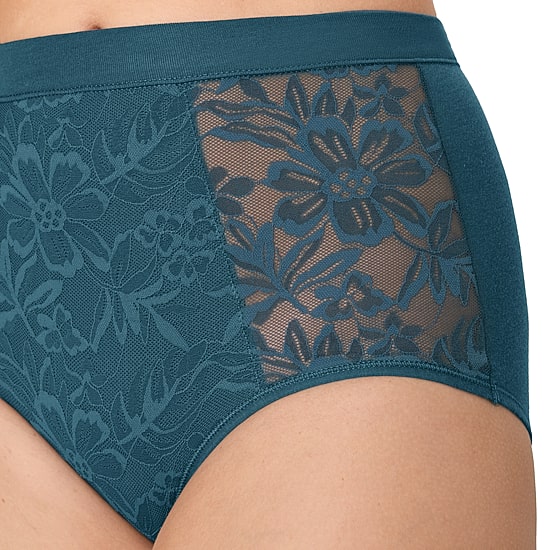 Bali Breathe Cotton Modal Lace High Rise Brief DFCLBF