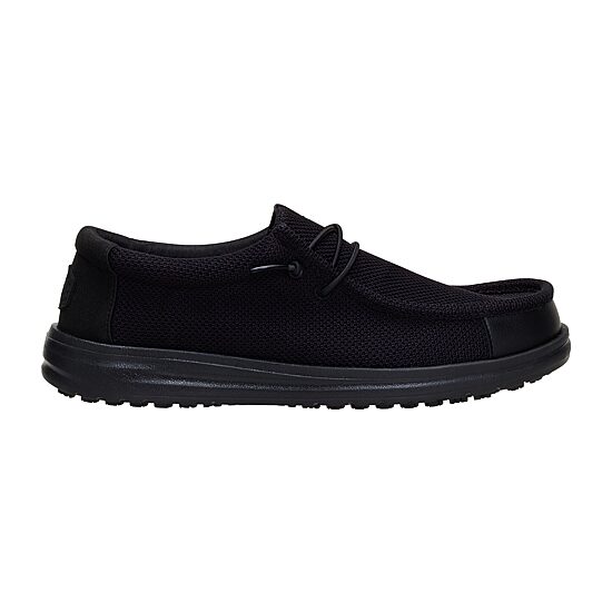 HEYDUDE Wally Work CE Mens Round Closed Toe Slip-On Shoe