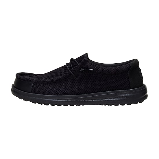 HEYDUDE Wally Work CE Mens Round Closed Toe Slip-On Shoe