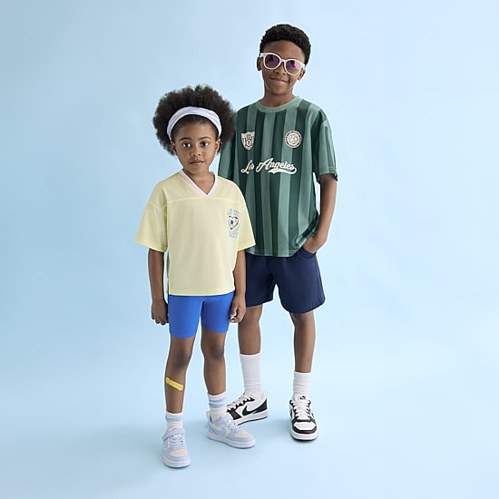 Thereabouts Little & Big Kid Girls V Neck Short Sleeve Oversized Graphic T-Shirt