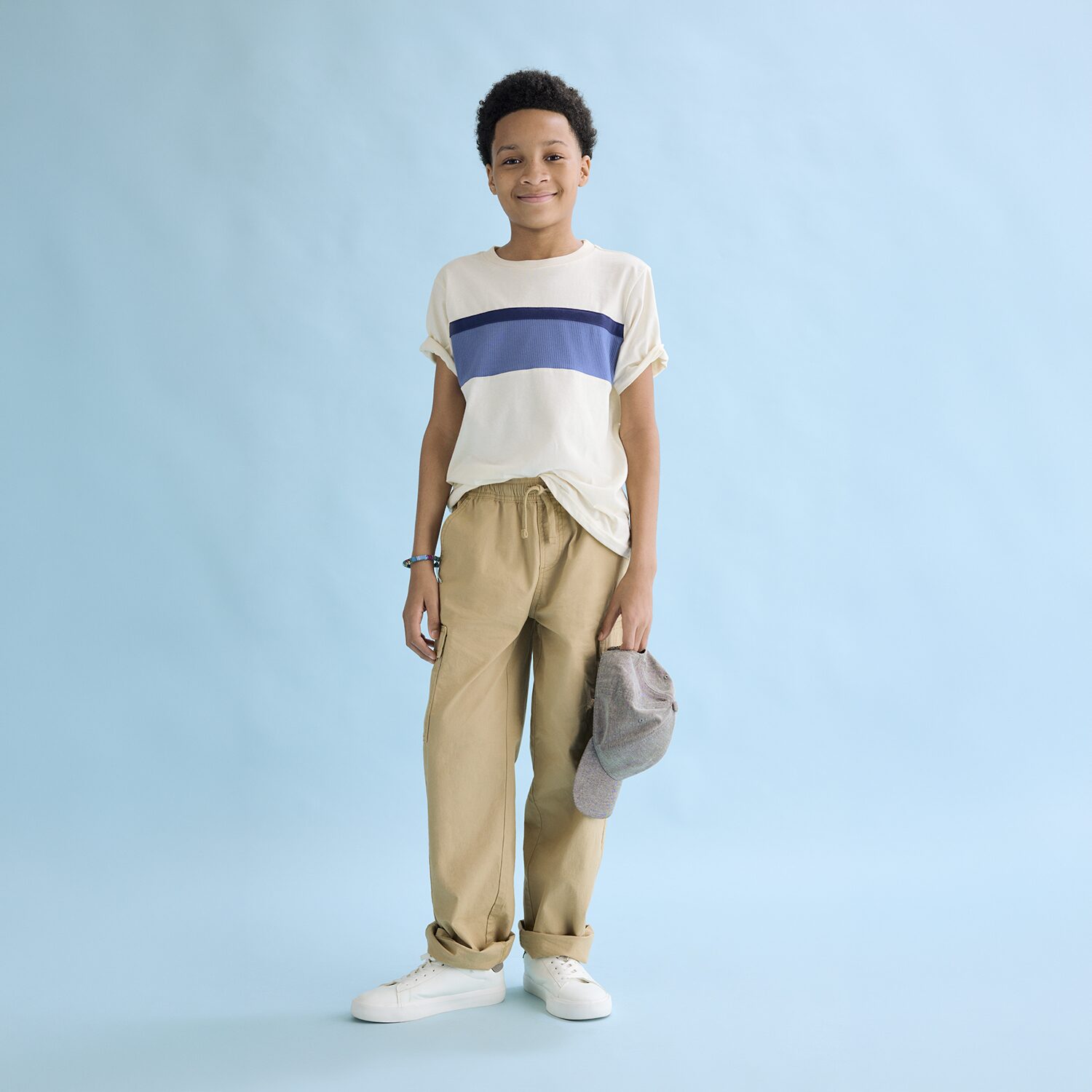 Thereabouts Little & Big Kid Boys Crew Neck Short Sleeve T-Shirt