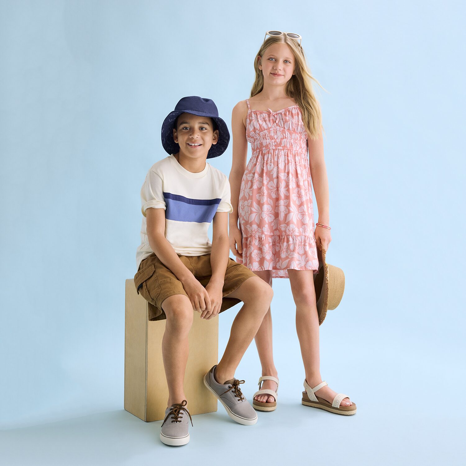 Thereabouts Little & Big Kid Boys Crew Neck Short Sleeve T-Shirt
