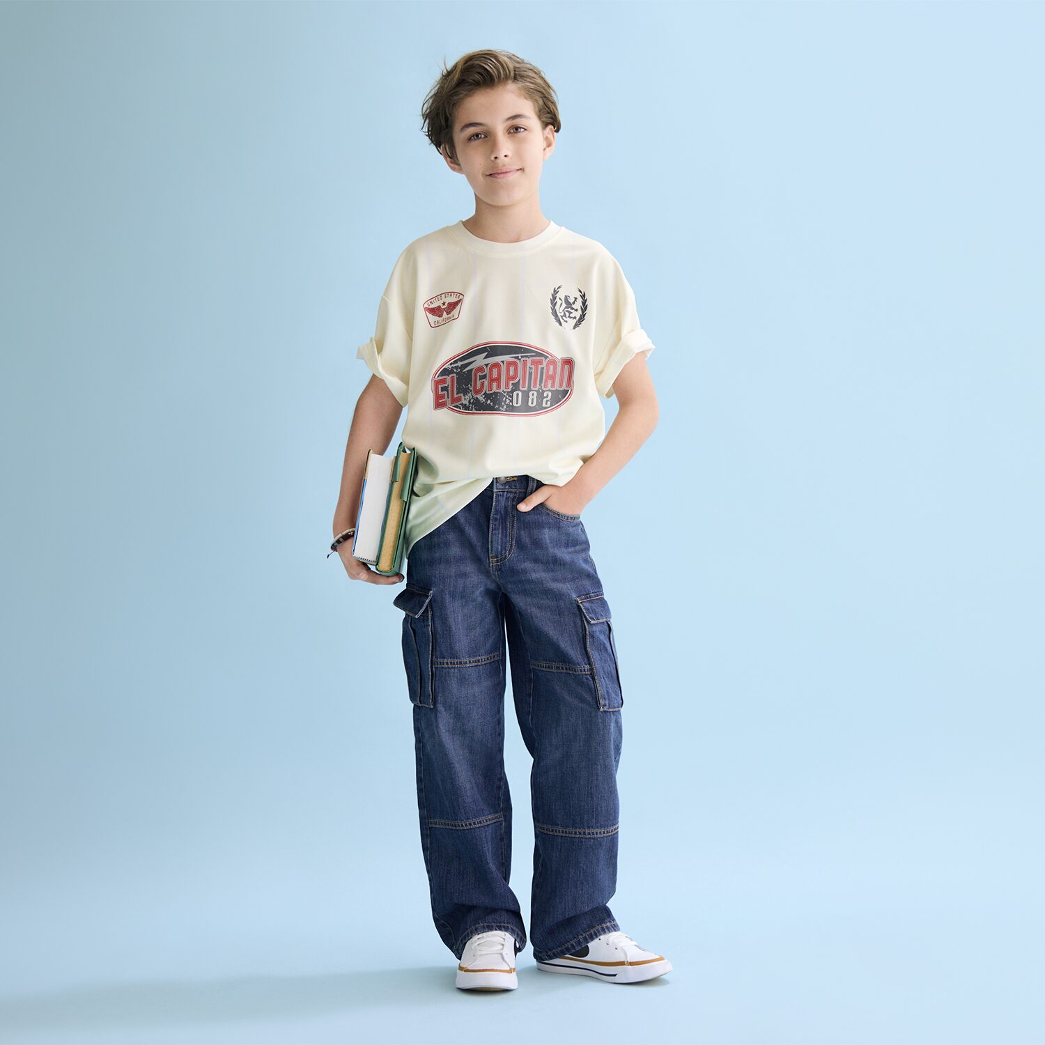 Thereabouts Little & Big Kid Boys Crew Neck Short Sleeve Jersey