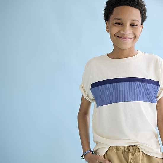 Thereabouts Pull-On Little & Big Kid Boys Drawstring Waist Straight Cargo Pant