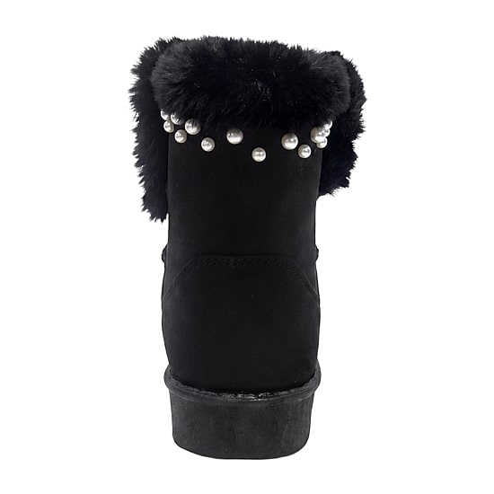 Pop Little & Big Kid Girls Henley Flat Heel Booties
