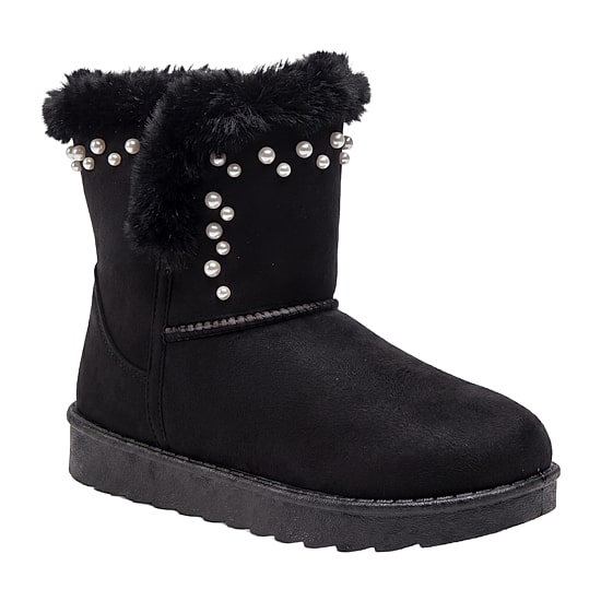 Pop Little & Big Kid Girls Henley Flat Heel Booties