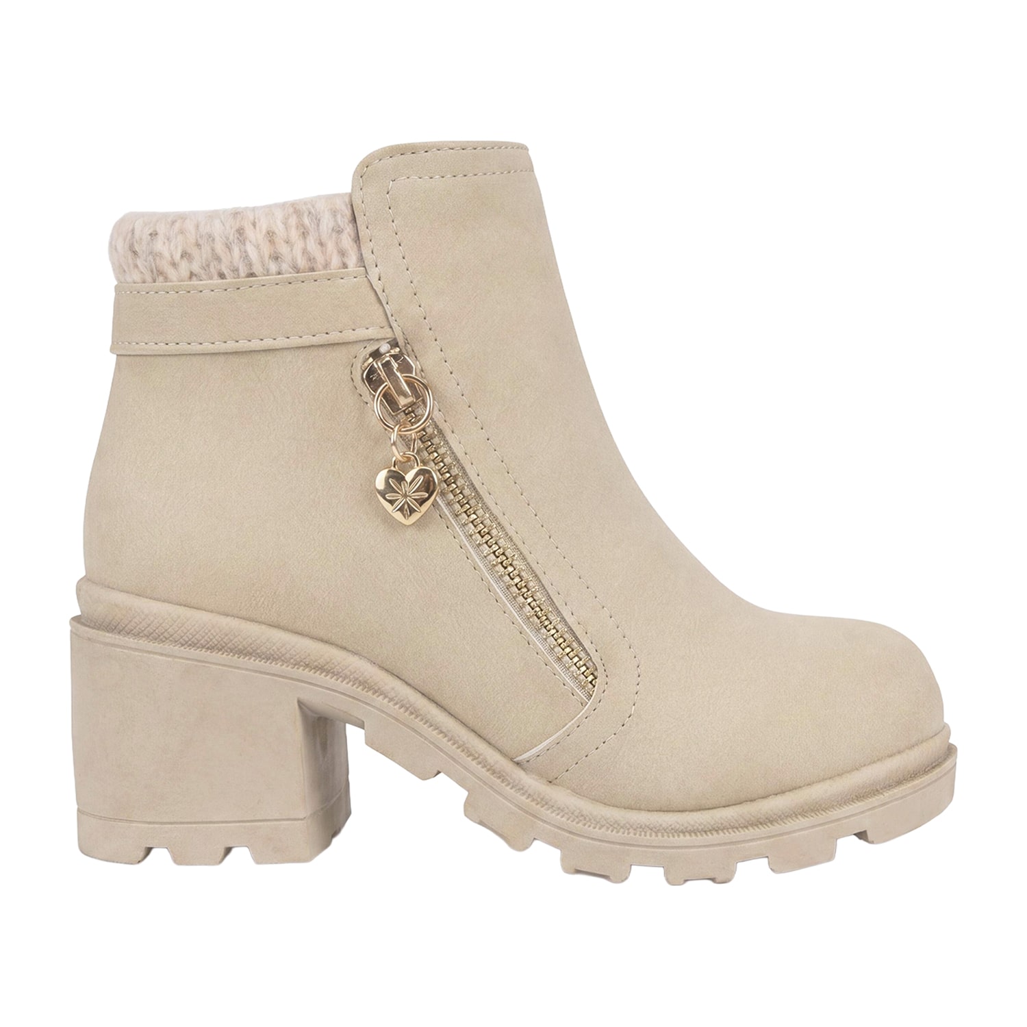 Pop Girls Rosalee Chunky Heel Booties
