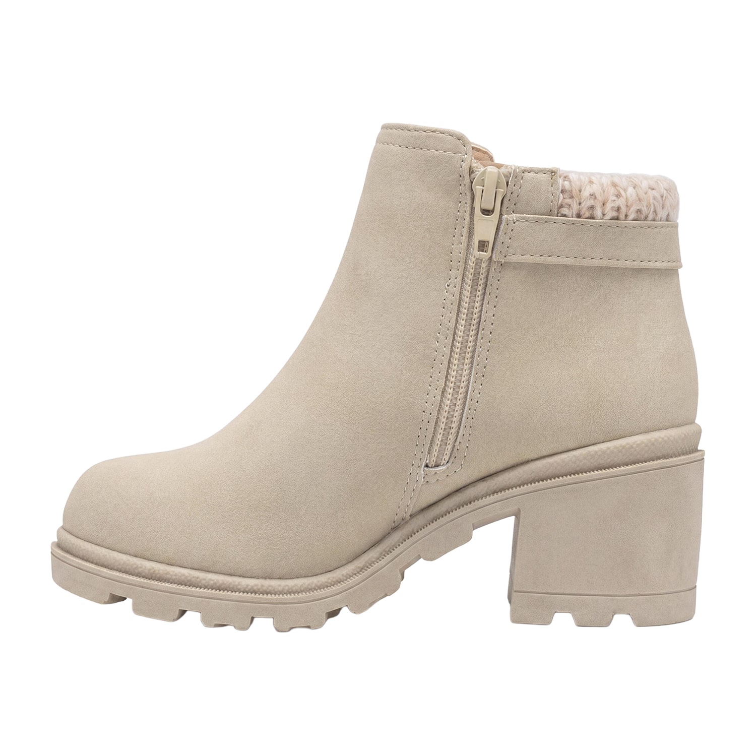 Pop Girls Rosalee Chunky Heel Booties