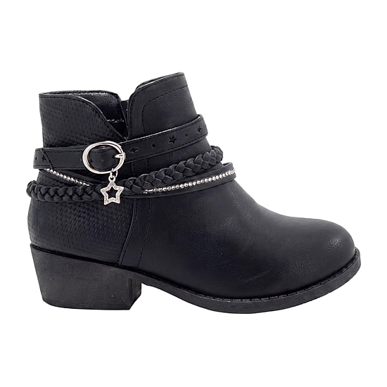 Pop Little & Big Kid Girls Lillia Chunky Heel Booties