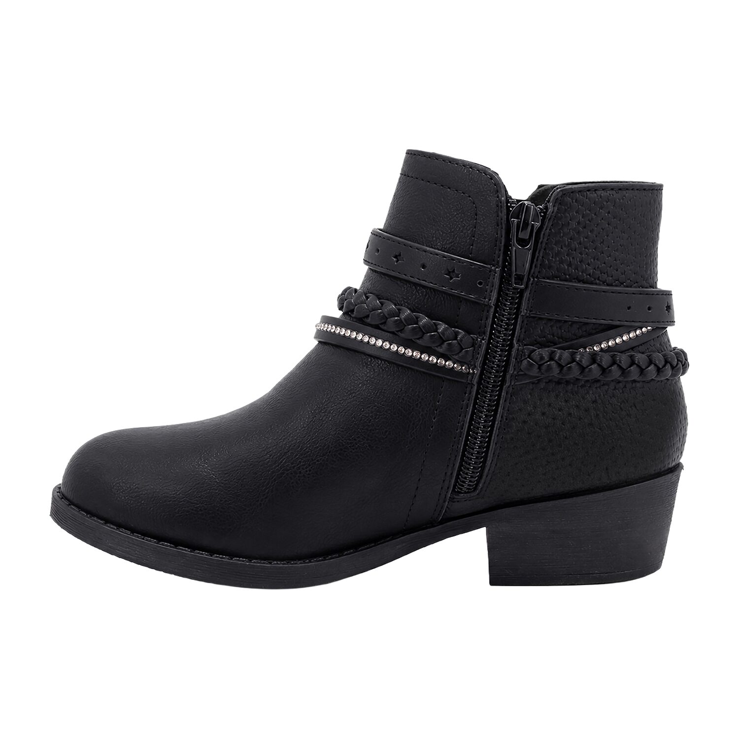 Pop Little & Big Kid Girls Lillia Chunky Heel Booties