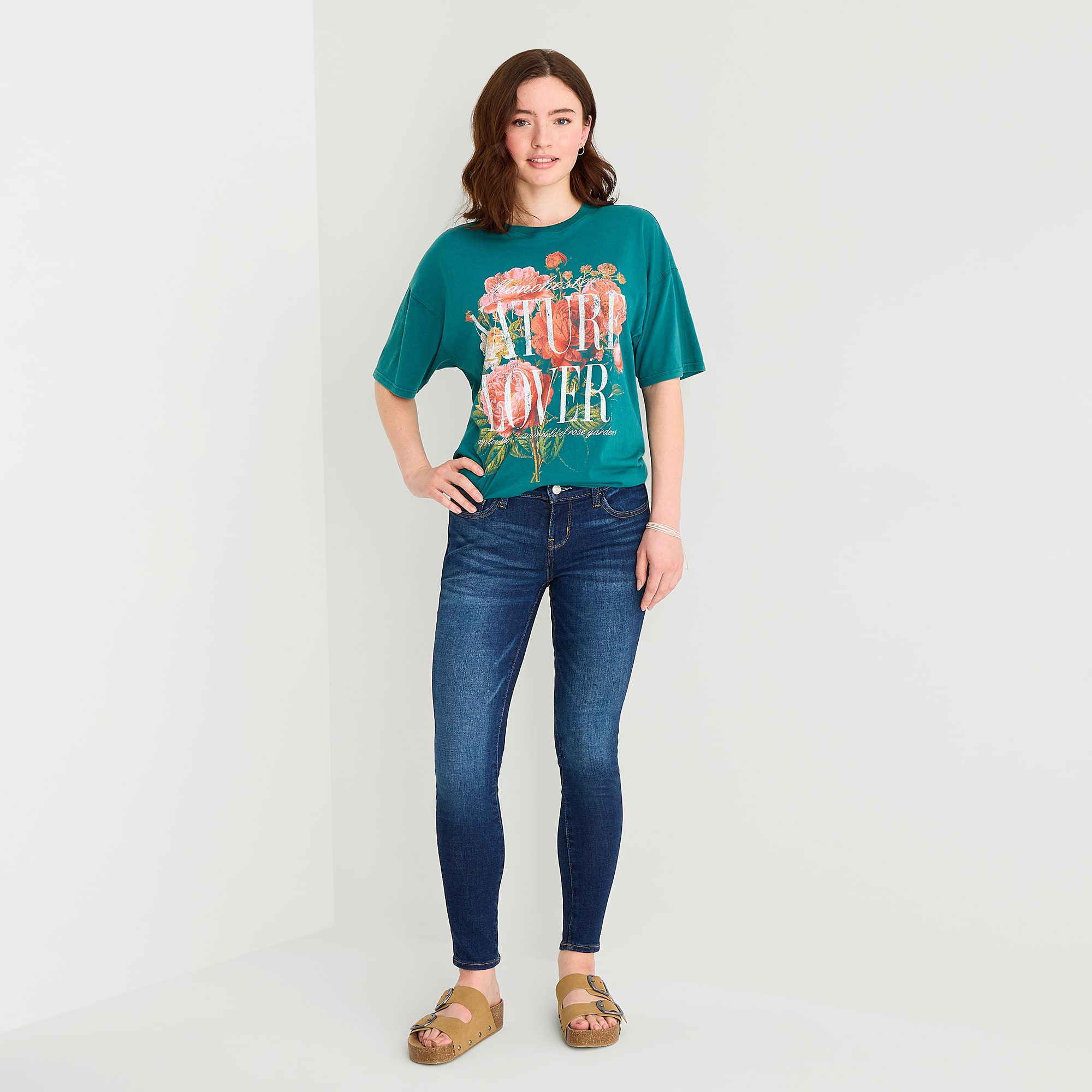 Arizona Womens Juniors Skinny Fit Jean
