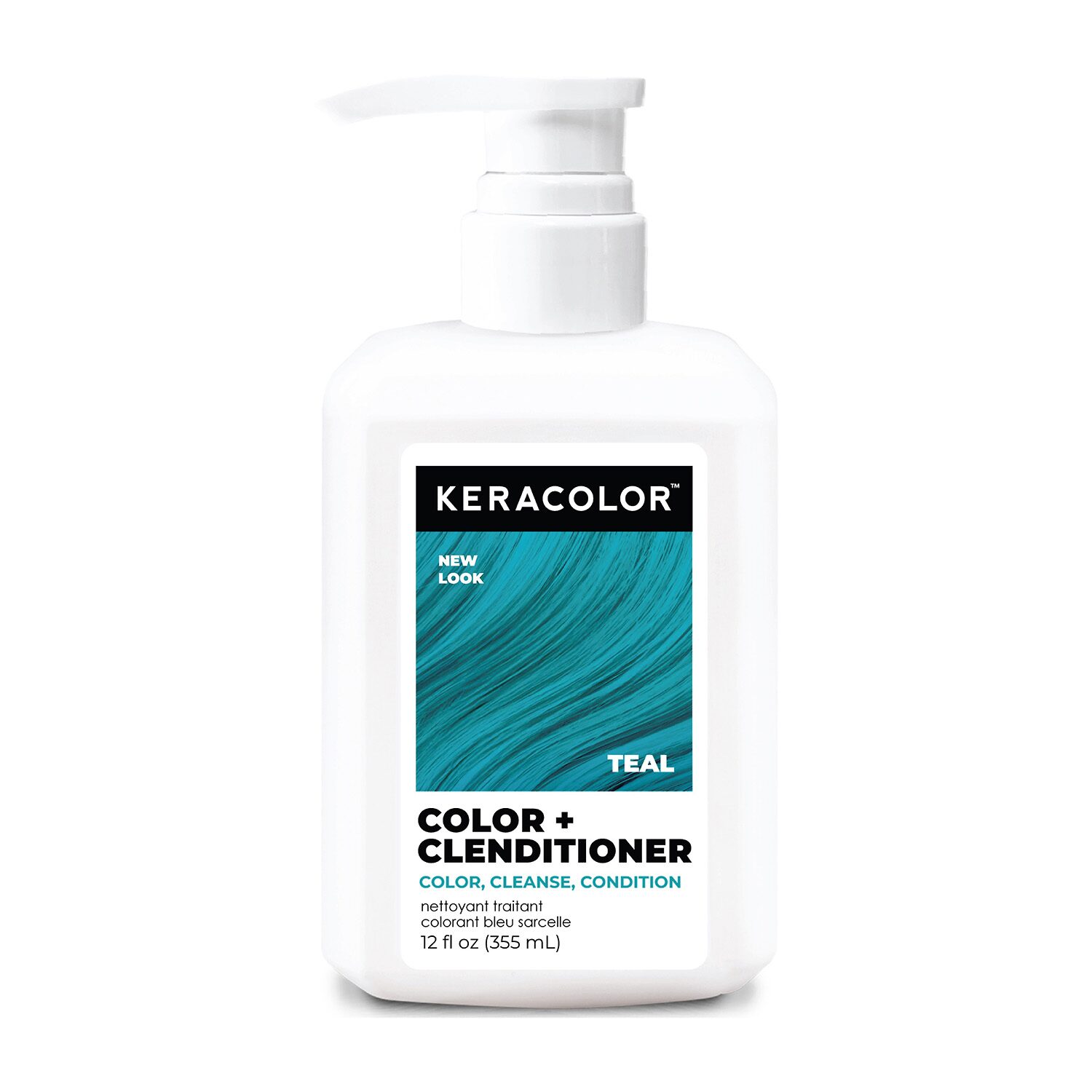 Keracolor Clenditioner Teal - 12.0 Oz.