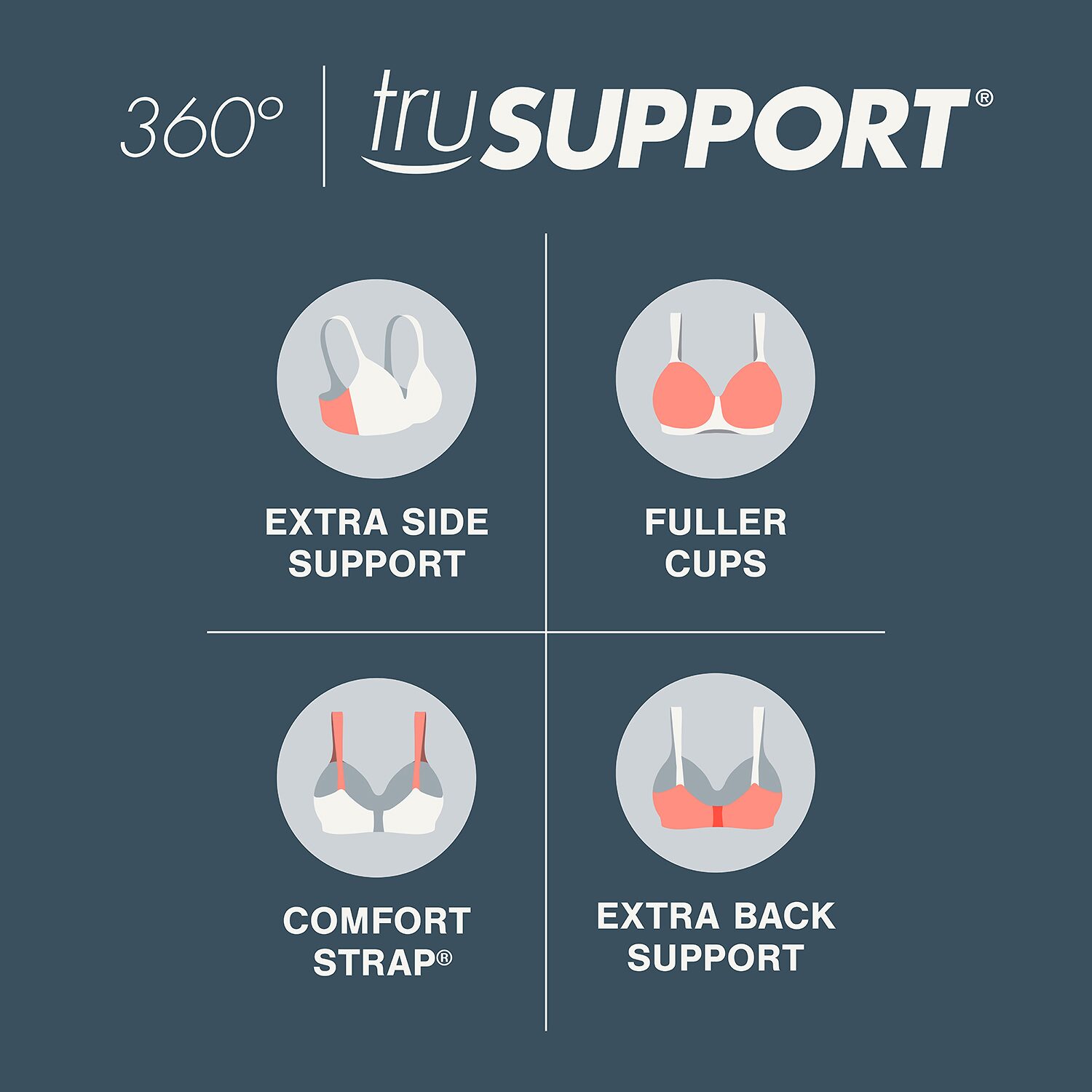 Playtex T-Shirt Full Coverage Bra Us4010