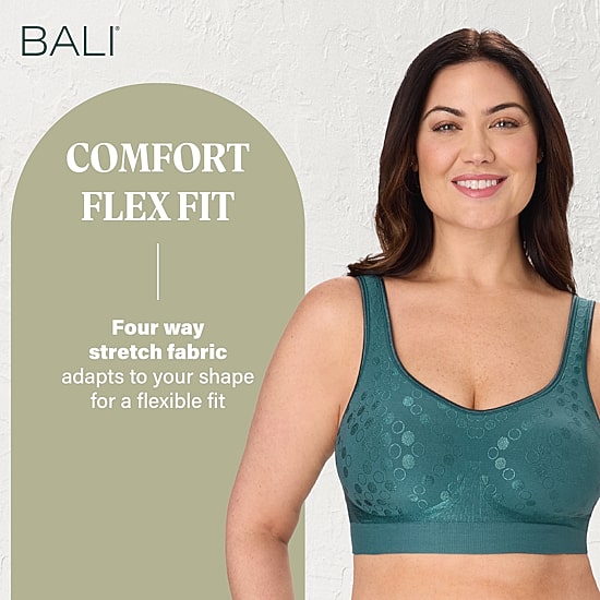Bali Comfort Revolution® Comfortflex Fit® Shaping Seamless Wireless Full Coverage Bra-3488