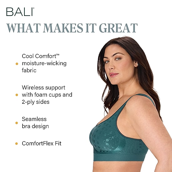 Bali Comfort Revolution® Comfortflex Fit® Shaping Seamless Wireless Full Coverage Bra-3488
