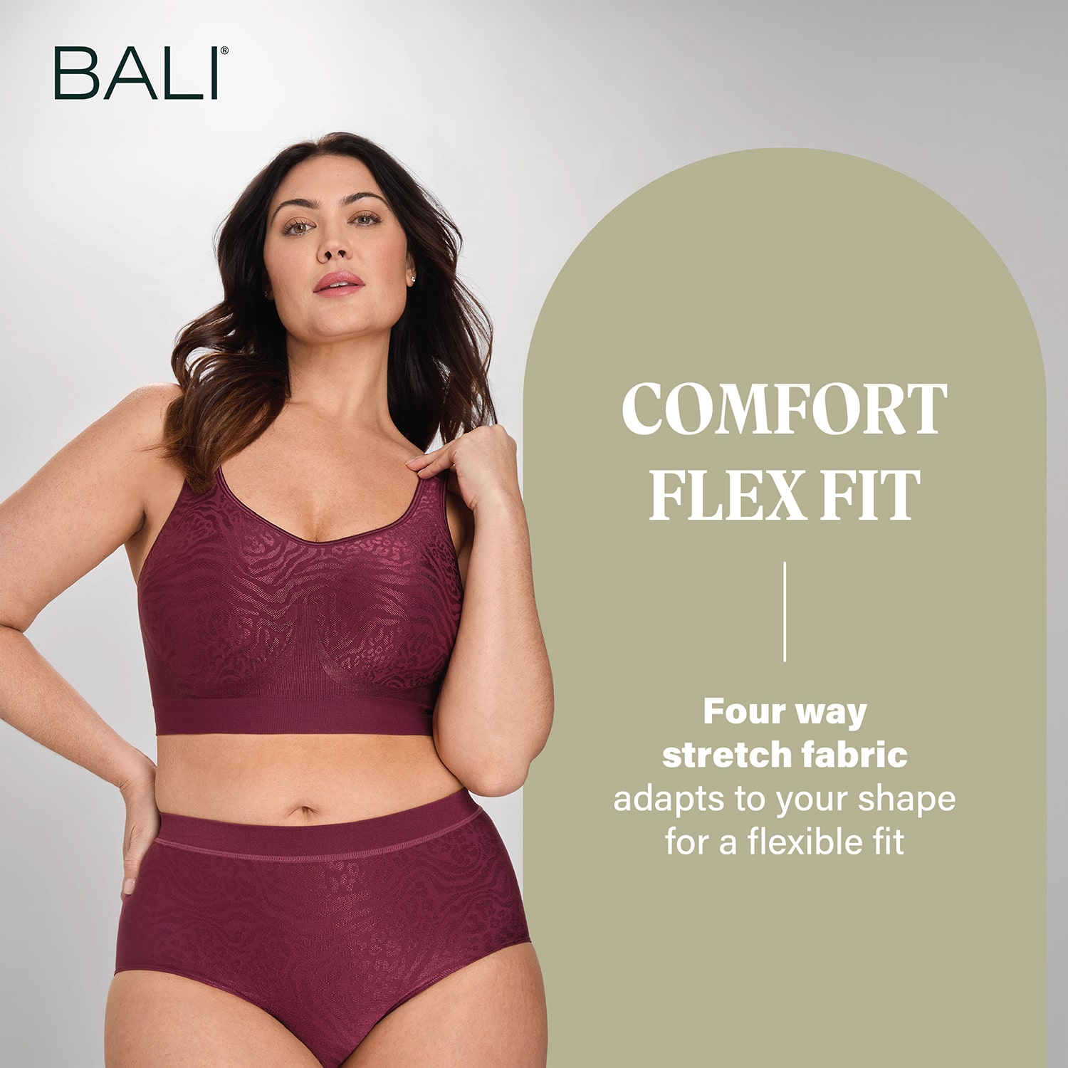 Bali Seamless T-Shirt Full Coverage Bra Df3488