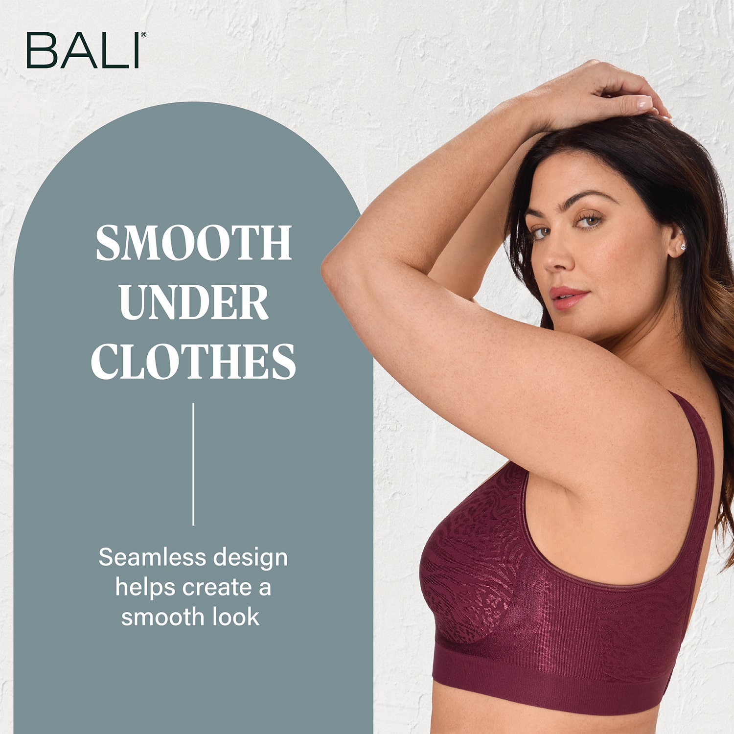Bali Seamless T-Shirt Full Coverage Bra Df3488
