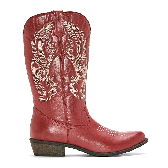 COCONUTS BY Matisse Womens Coconuts Western Block Heel Cowboy Boots