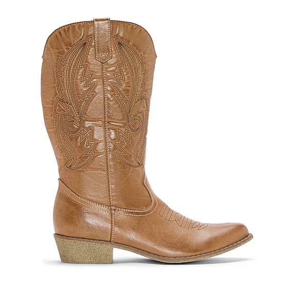 COCONUTS BY Matisse Womens Gaucho Block Heel Cowboy Boots