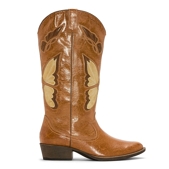 COCONUTS BY Matisse Womens Coconuts Western Block Heel Cowboy Boots