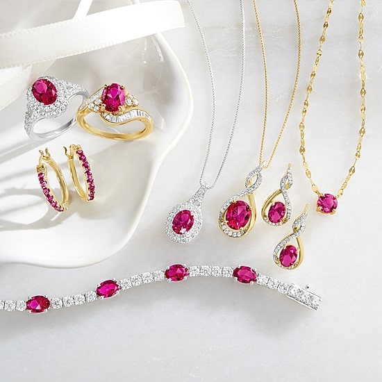 Gemstone 14K Gold Over Silver 2-pc. Oval Jewelry Set