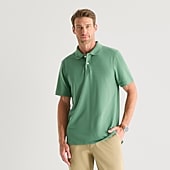 St. John's Bay Premium Stretch Mens Slim Fit Short Sleeve Polo Shirt