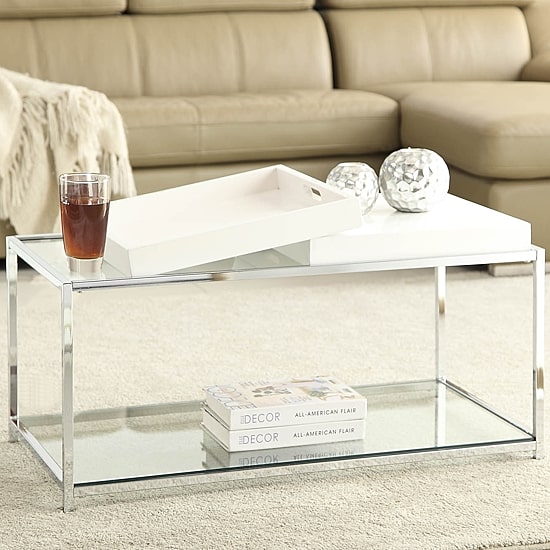 Convenience Concepts Living Room Collection Palm Beach Coffee Table