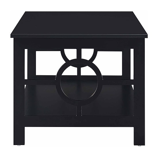 Convenience Concepts Ring Living Room Collection Storage Coffee Table