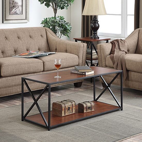 Convenience Concepts Tucson Living Room Collection Storage Coffee Table