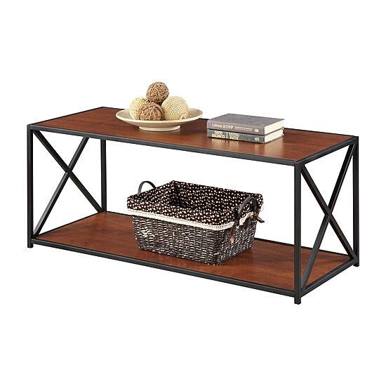 Convenience Concepts Tucson Living Room Collection Storage Coffee Table